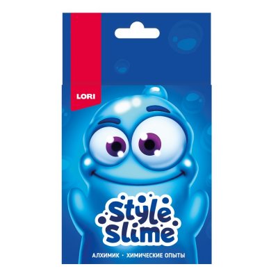 Оп-098 Химические опыты Style Slime "Голубой"