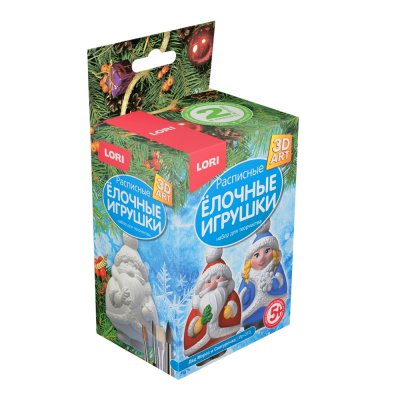 Роспись ёлочных игрушек " Дед Мороз и Снегурочка"