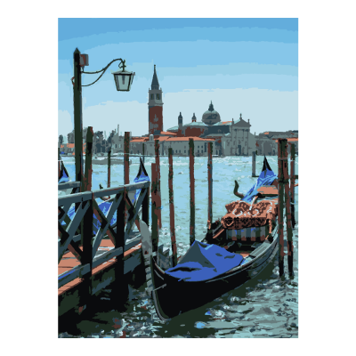 Картина по номерам "Живописная Венеция"