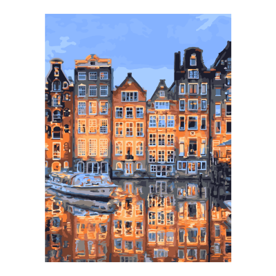 Картина по номерам "Тихий Амстердам"