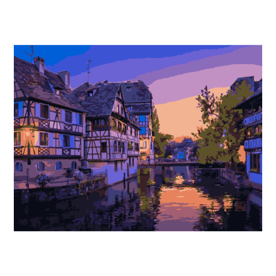 Картина по номерам "Страсбург"