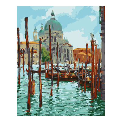 Рх-113 Картина по номерам "Пейзажи Венеции"